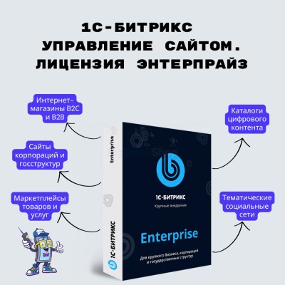 1С-Битрикс: Управление сайтом. Лицензия Энтерпрайз - купить в Арзебеляке